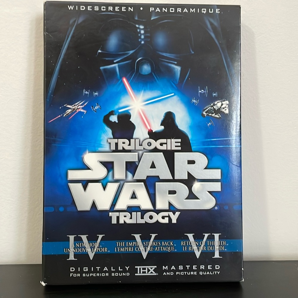 Star Wars Trilogy LIMITED EDITION 2006 widescreen dvd box set